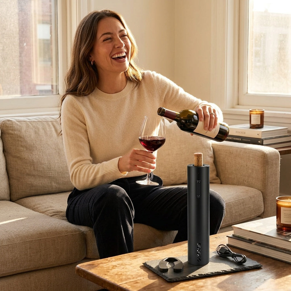 Entertaining shouldn't mean wrestling with corks